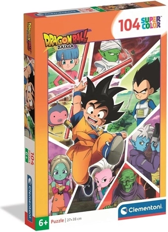 Clementoni puzzle SuperColor Maxi 104 darab Dragon Ball Daima