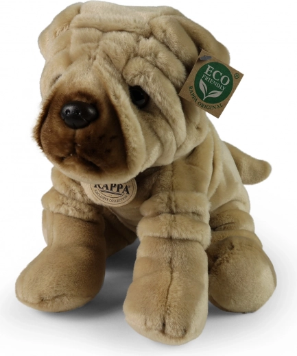 plüss shar pei kutya 30 cm környezetbarát