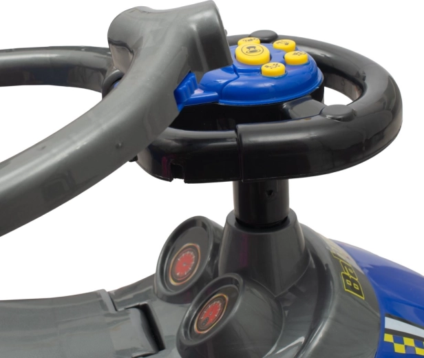 Interaktív kormány zenével és dudával