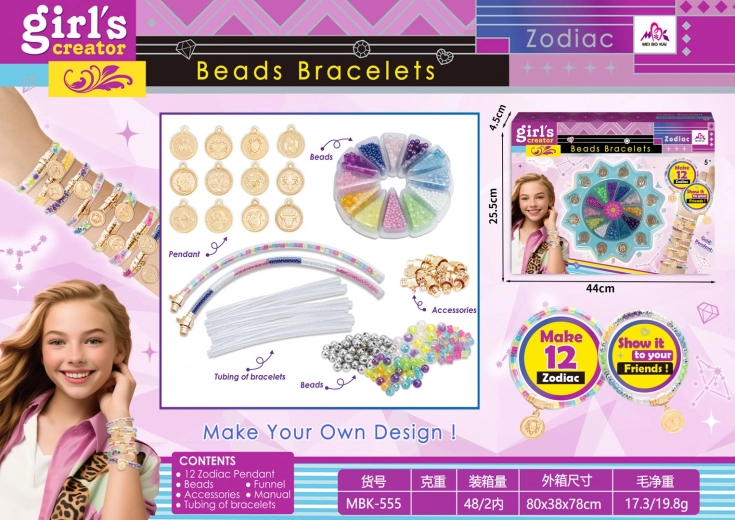 Mega karkötőkészítő szett gyerekeknek