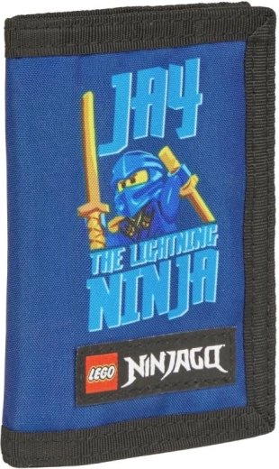 Lego Ninjago Jay gyerek pénztárca tépőzáras záródással