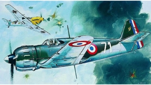 Směr Bloch MB 152 repülőgépmodell készlet 1:72 - 1 db