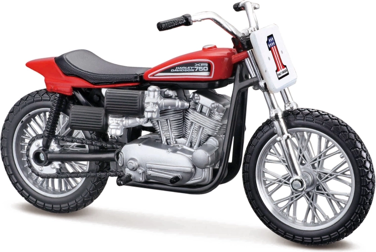 Maisto Harley-Davidson 1972 XR750 motorkerékpár 1:18