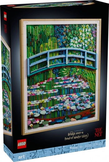LEGO Art Claude Monet – Híd a tavirózsák felett