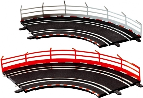 védőkorlát Carrera GO!!!, GO!!! Plus és Digital 143 autópályákhoz – 10 db-os készlet