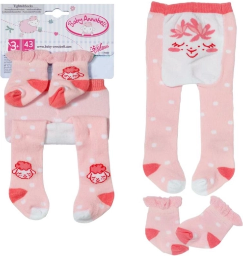 Harisnya és zokni Baby Annabell 43 cm, 2 fajta