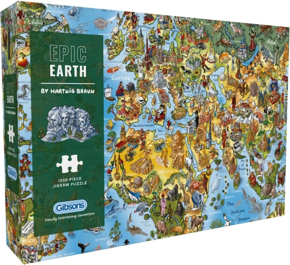 Gibsons puzzle Epikus föld 1000 darab