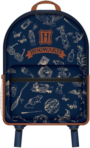 Harry Potter hátizsák tengerészkék és arany