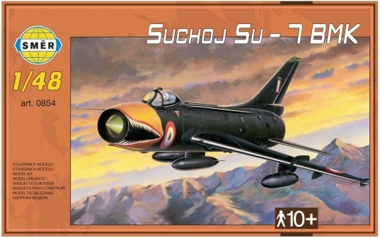 Suchoj Su-7BMK repülőgép makett méretarányban – építőkészlet