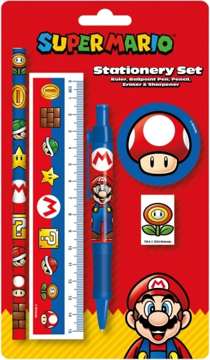 Super Mario iskolai készlet