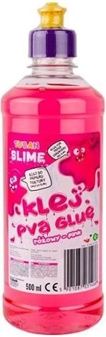 TUBAN rózsaszín PVA ragasztó 500 ml – slime készítéséhez