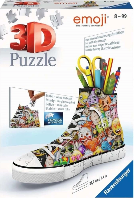 Ravensburger 3D puzzle tornacipő Emoji 108 darab