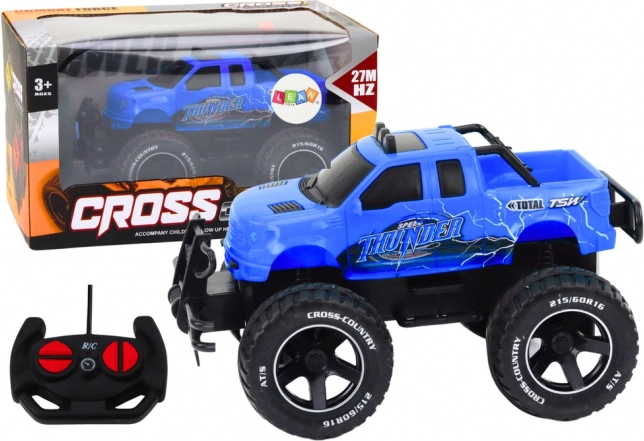 Verseny Monster Truck távirányítóval 1:18 – kék