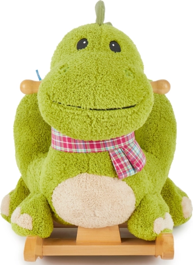 Bieco hintázó dinoszaurusz párnázott üléssel