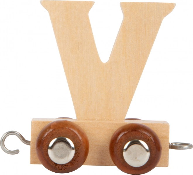 Fa vagonka V betűvel – small foot