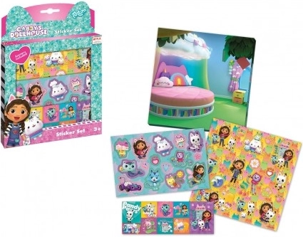 Gabby’s Dollhouse ajándékdoboz matricákkal