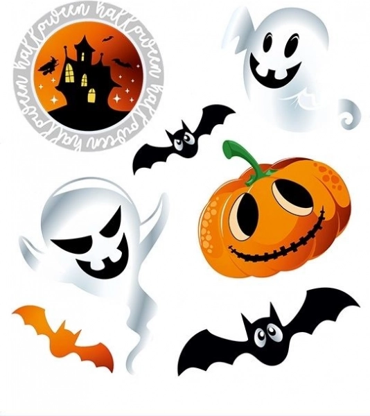 Vasalható foltok Szellemek Halloween – kis ív