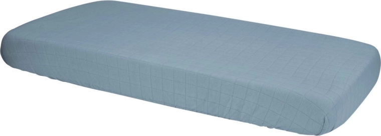 Lodger Slumber Tribe lepedő kiságyba 70 × 140 cm ocean
