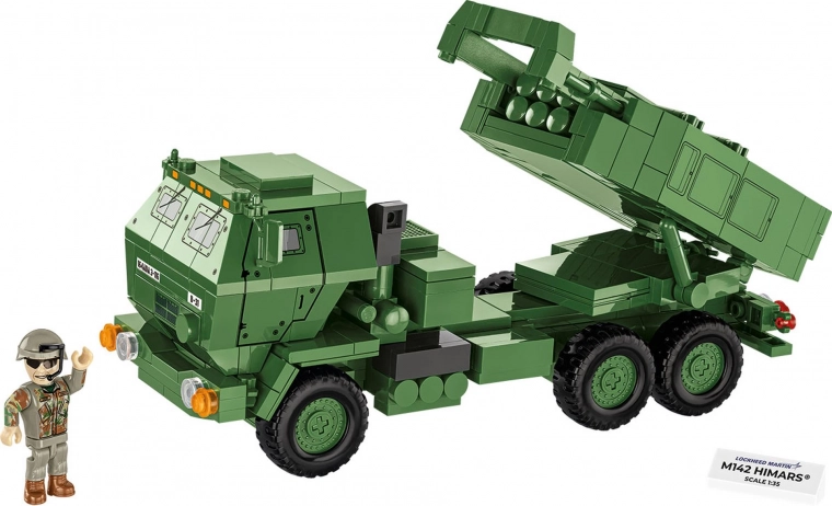 Építőkészlet Fegyveres Erők M142 HIMARS 604 darabból