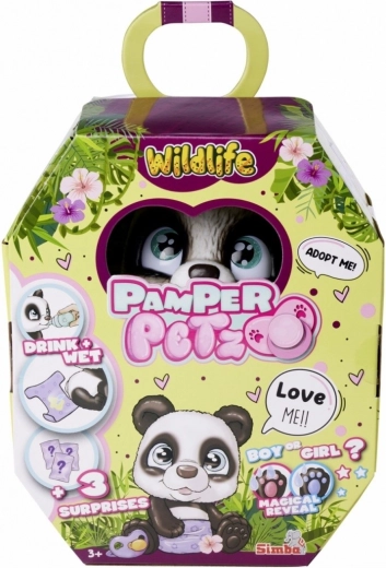 Figurás panda a Pamper Petz kollekcióból