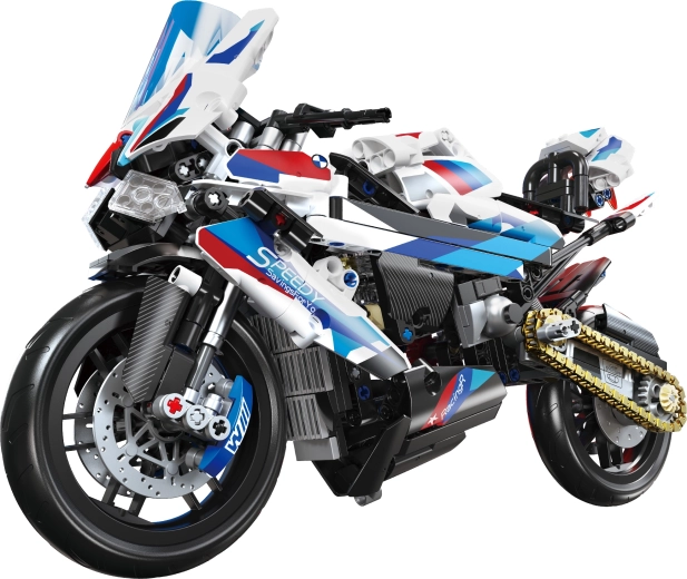 Speedy motorkerékpár építőkészlet, 33 cm