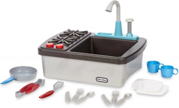 Little Tikes First Sink & Stove gyerek mosogató és tűzhely folyó vízzel