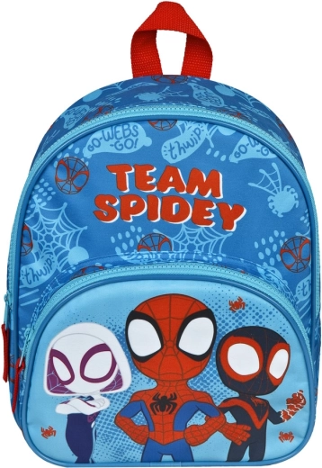 Spidey gyerek hátizsák elülső zsebbel - 1 db