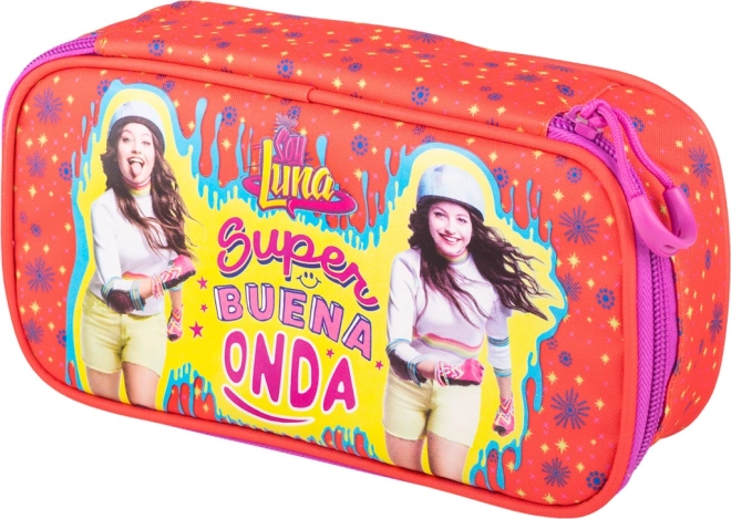 Iskolai tolltartó SOY LUNA felhajtható elválasztóval