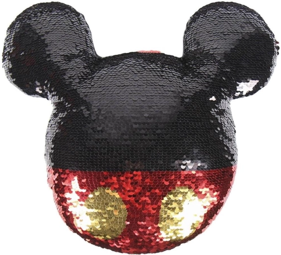 Mickey párna változó flitterekkel