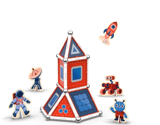 Mágneses kapcsolódás stabil 3D modellekhez