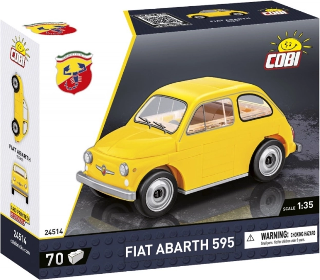 COBI építőkészlet Fiat ABARTH 595 1:35