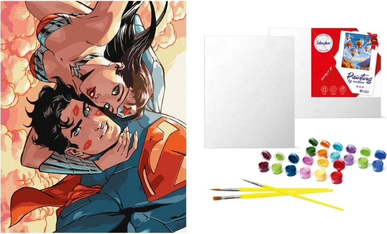 Számfestő DC Wonder Woman: Fojtogatás
