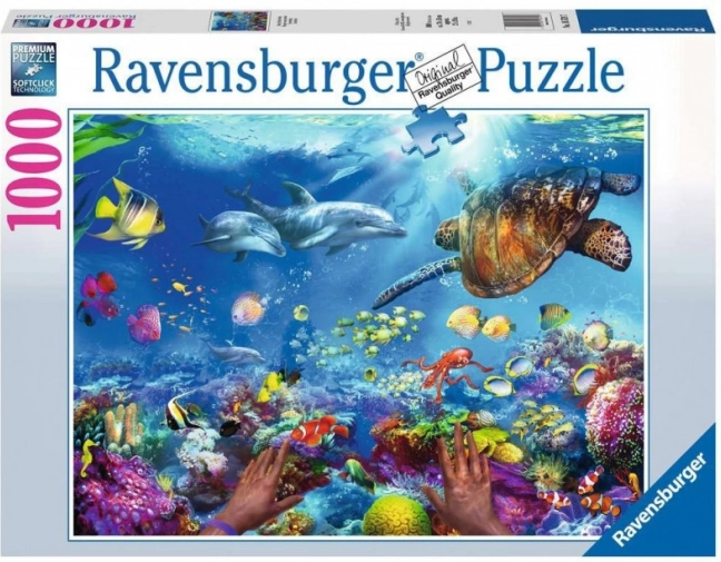 Ravensburger Puzzle Búvárkodás 1000 darab