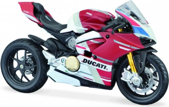 Fém motorkerékpár modell DUCATI Panigale V4 S Corse 1:18