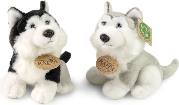 Plüss husky 16 cm a RAPPA-tól - környezetbarát játék