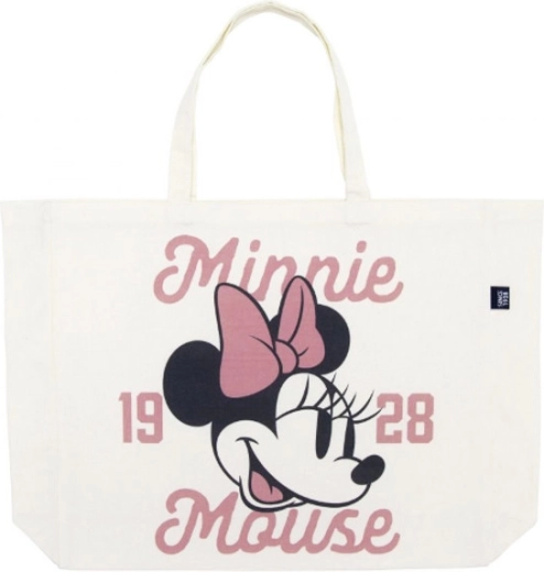 Minnie Mouse pamut bevásárlótáska 46 × 40,5 × 10 cm
