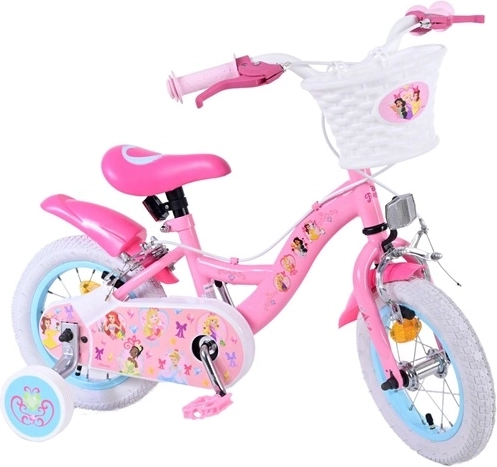Disney Princess 12"-os rózsaszín gyerekbicikli