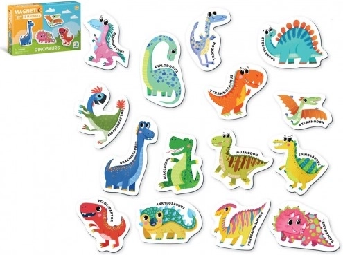 Mágneses játék Dinoszauruszok