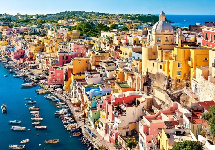 500 darabos puzzle – Corricella, Olaszország