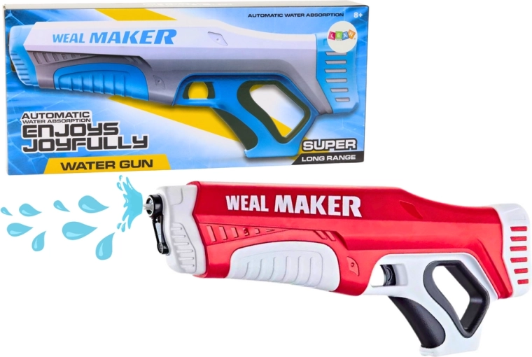 Automata vízipisztoly piros 350 ml