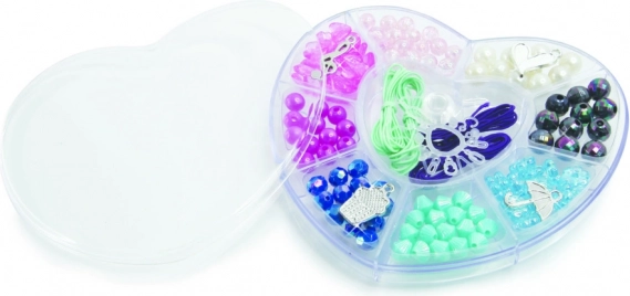 Szívalakú rendszerező tele színes inspirációval