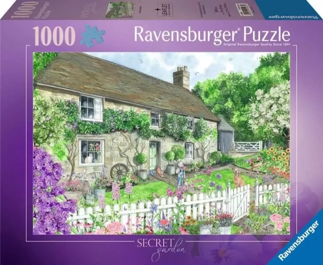 Ravensburger puzzle Titkos kert 1000 darab