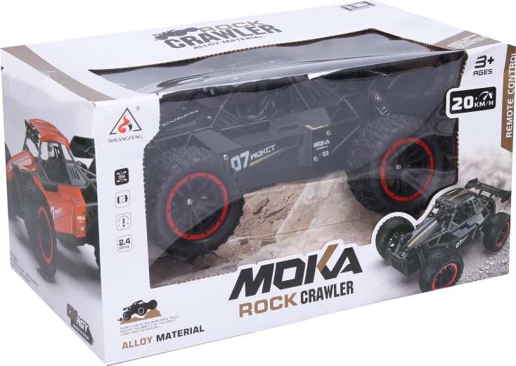 Moka fém RC buggy távirányítóval 24 cm - 1 db