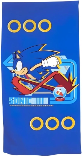 Sonic strandtörölköző - 1 db