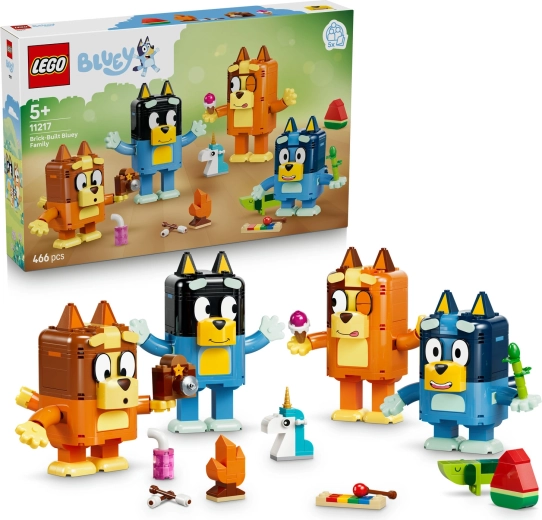 LEGO Bluey – Bluey család építőkockákból