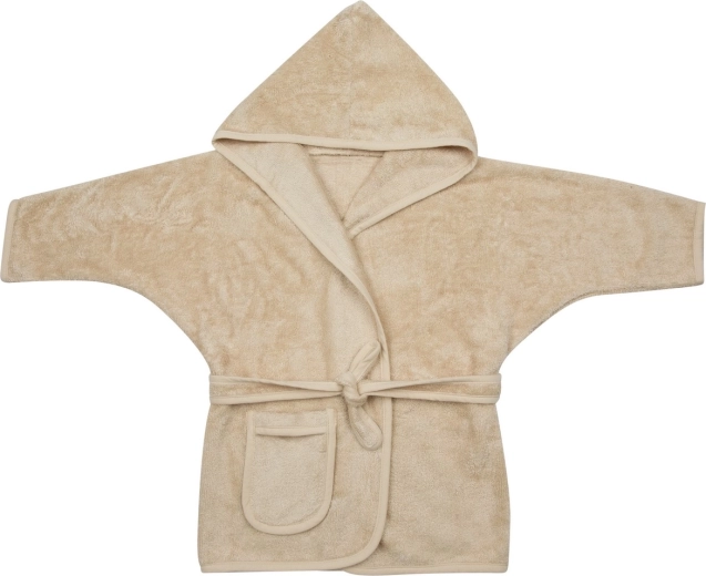 Timboo gyermek fürdőköpeny 2–4 éveseknek frosted almond