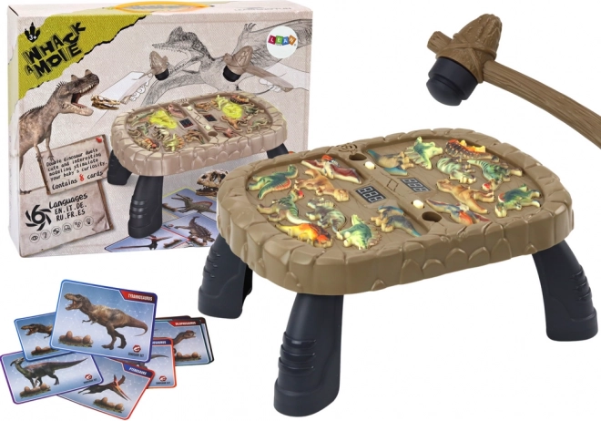 Asztali Whac-a-mole Dinoszauruszok arcade játék