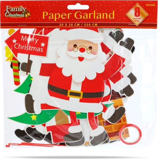 Könnyű papír girland