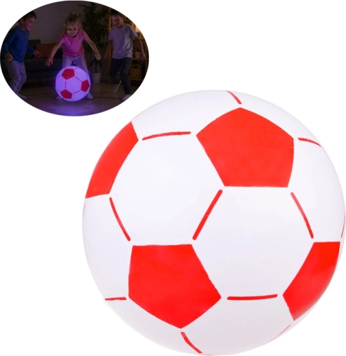 Felfújható világító LED labda gyerekeknek 45 cm