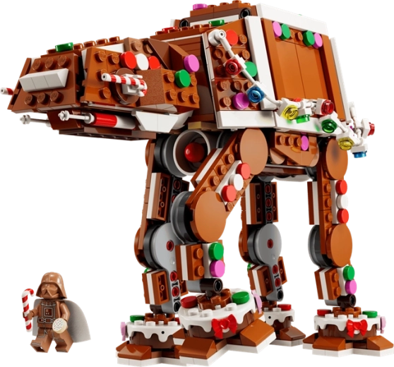 Mézeskalács AT-AT ünnepi részletekkel